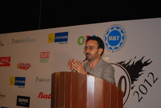 Dr Riaz Ahmed, Resident Sports Physician, PCB, shares his views with the audience