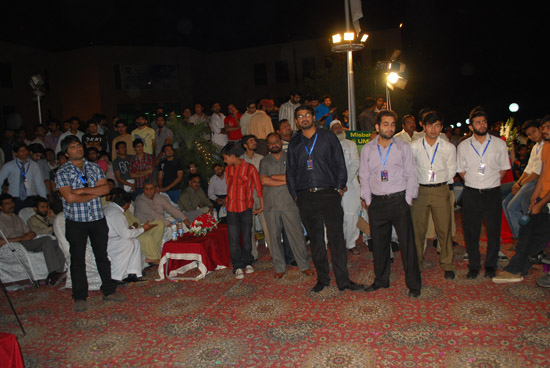 Students snapped during the prize distribution ceremony